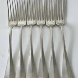 6 forks and 6 spoons - Silver metal