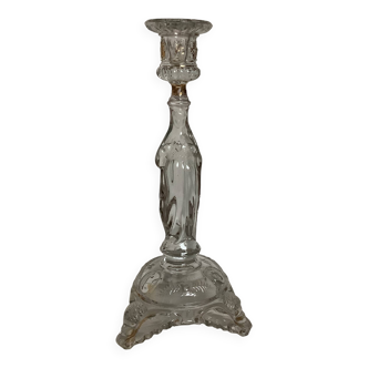 Old candle holder Val Saint Lambert Belgium