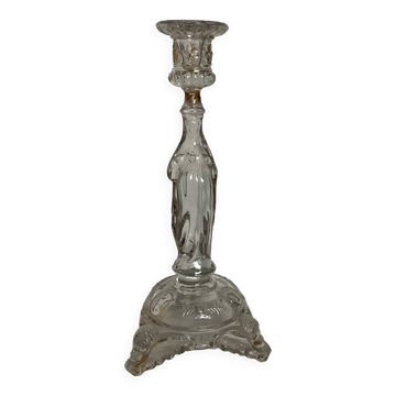 Old candlestick Val Saint Lambert Belgium