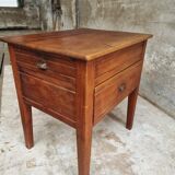 Antique work table side table or kitchen island