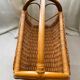 Panier / porte-revues rotin vintage