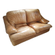 Canapé cuir vintage Roche Bobois, assise extensible