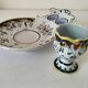 Geo Martel egg service Desvres no. 1687 – Lambrequin decoration