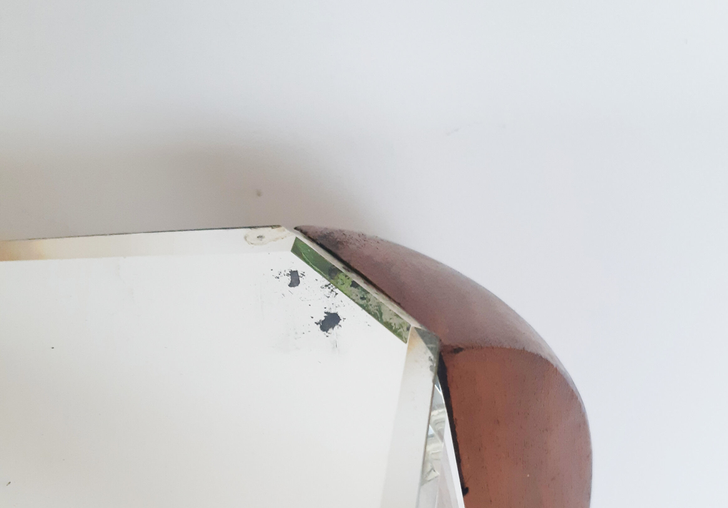 Mirrored coffee table, art deco