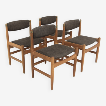 Set de 4 chaises "Model 573", Børge Mogensen, Karl Andersson & Söner, Suède, 1960