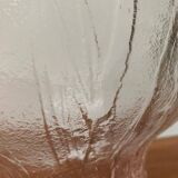 Large glass bowl from the mid-century by Heiniä Kainalossa for Humppila, Finland.