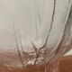 Large glass bowl from the mid-century by Heiniä Kainalossa for Humppila, Finland.