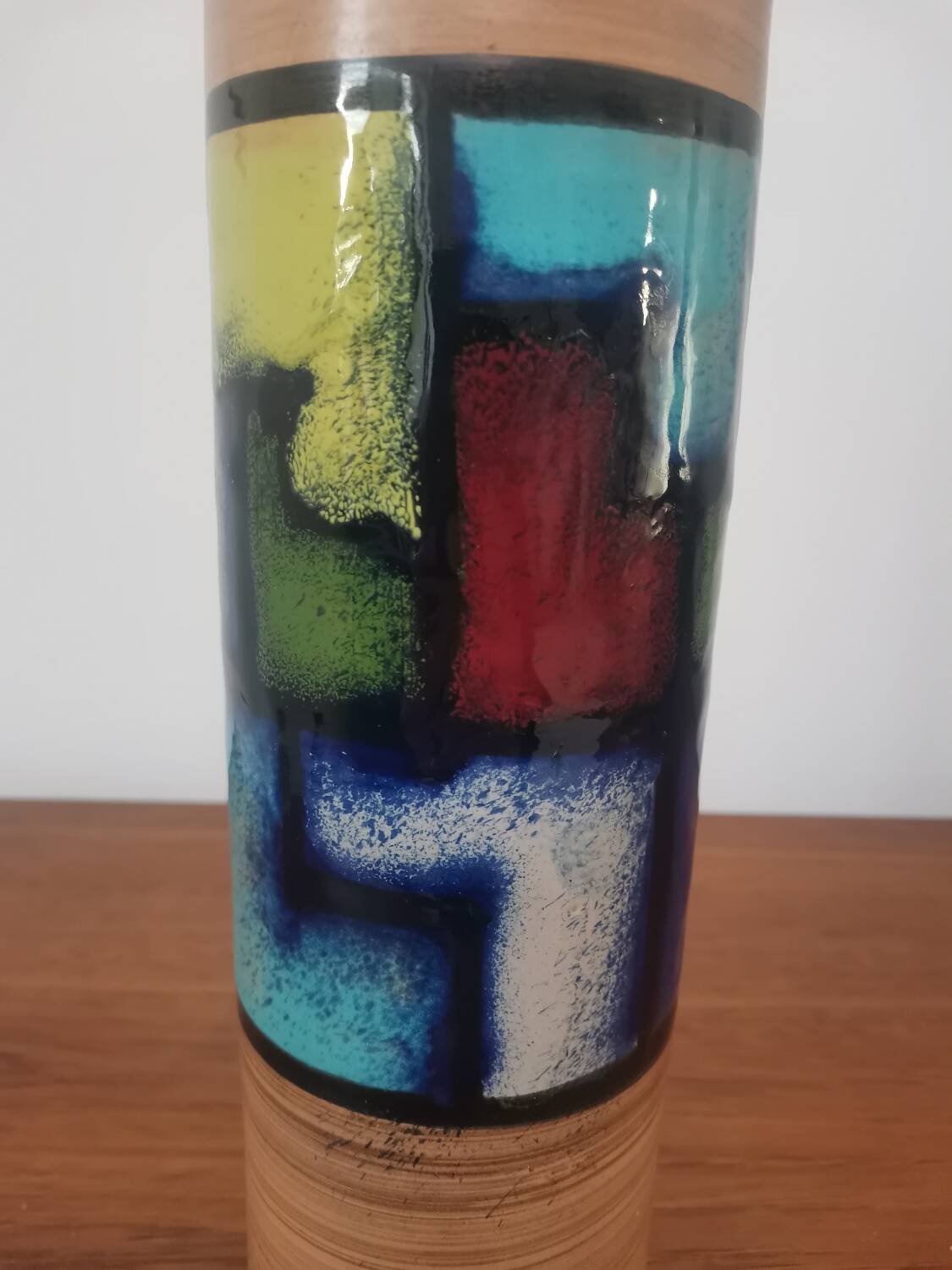 Vase en céramique Bitossi du milieu du siècle par Aldo Londi – Italie, modèle 837597,