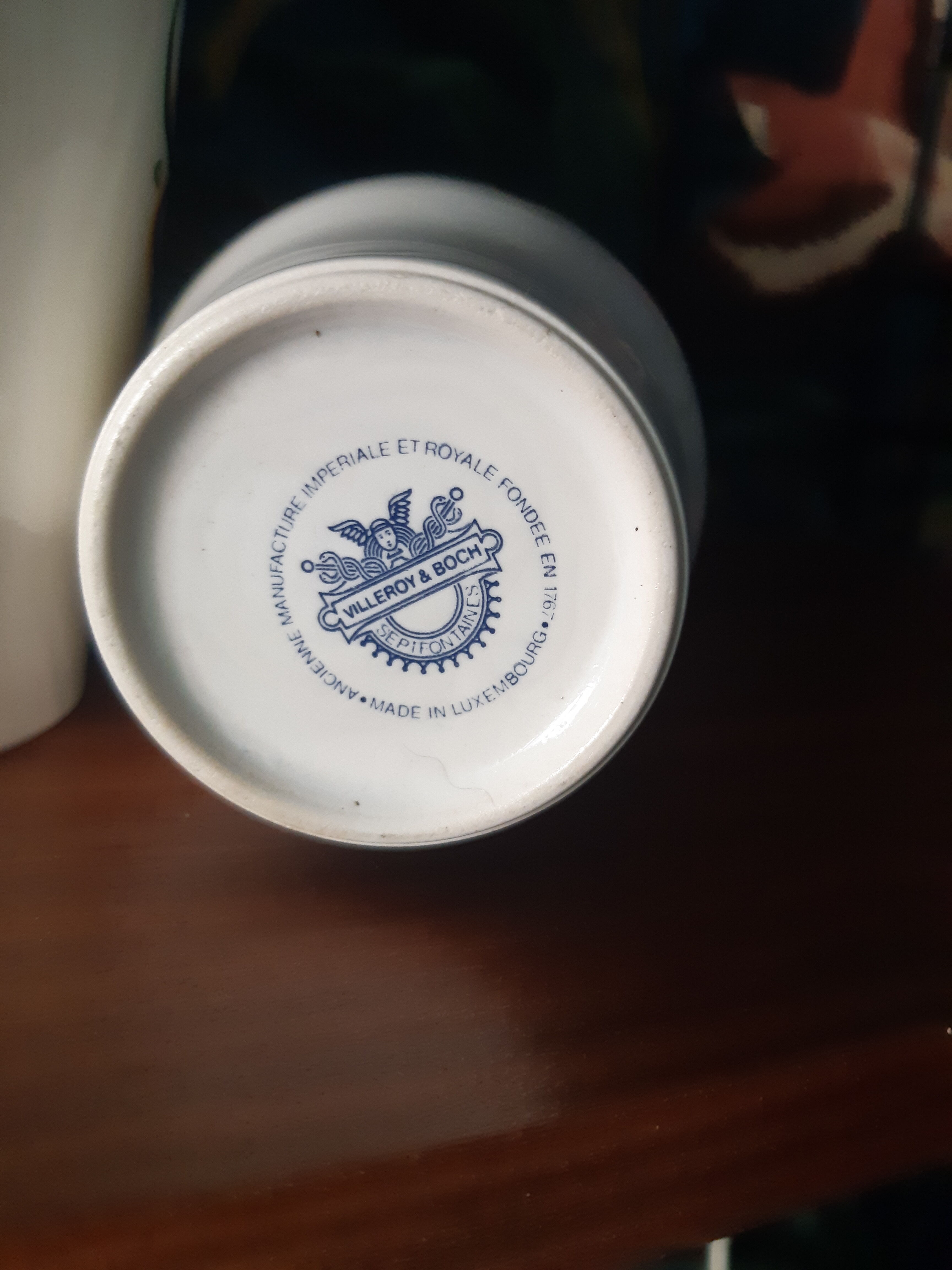 Service carafe vintage glasses villeroy boch