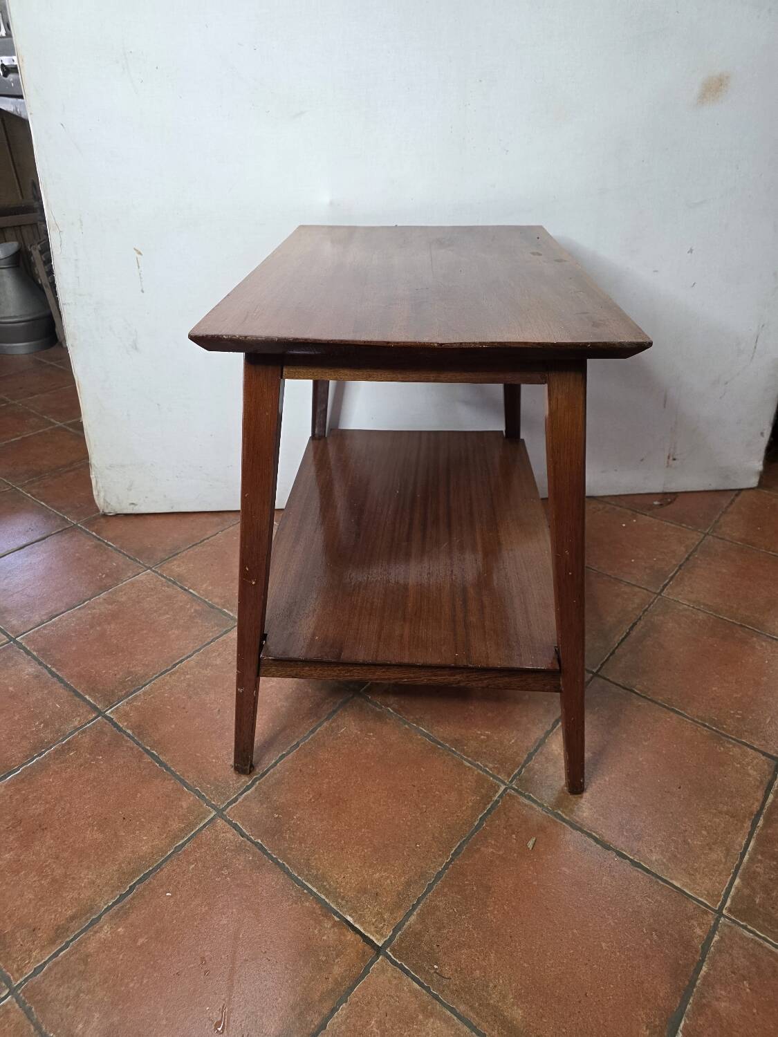 Vintage 1960s mahogany side table