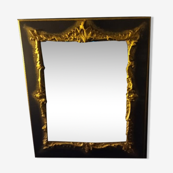 Baroque type gilded mirror