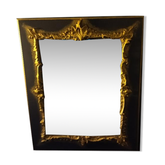 Baroque type gilded mirror