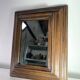 Protestant Huguenot mirror with hiding place France 17th century style