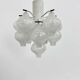 Mid-century Tulipan glass flushmount by Kalmar, Austria, 1960s