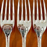 Christofle Malmaison 48-piece flatware set in very good condition