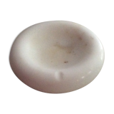 White marble ashtray