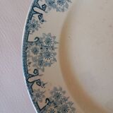 Ironstone cake dish Longwy "Daisies"