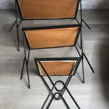 Vintage 1950 gigognes tables