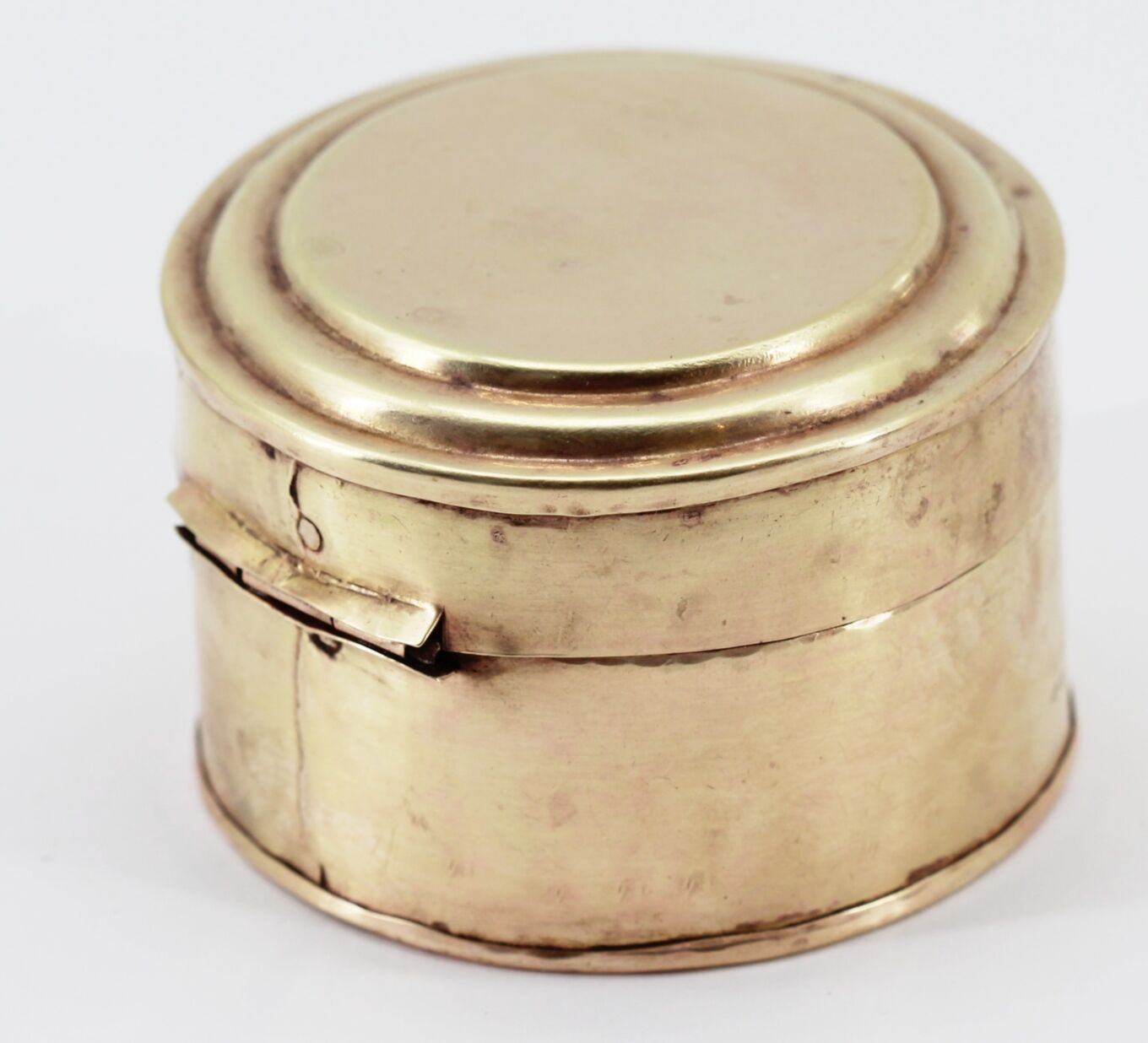 Old brass box