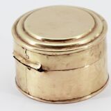 Old brass box