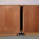 Pair of bedside tables in rattan bamboo and vintage canning Dal vera