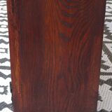 Shallow solid oak sideboard