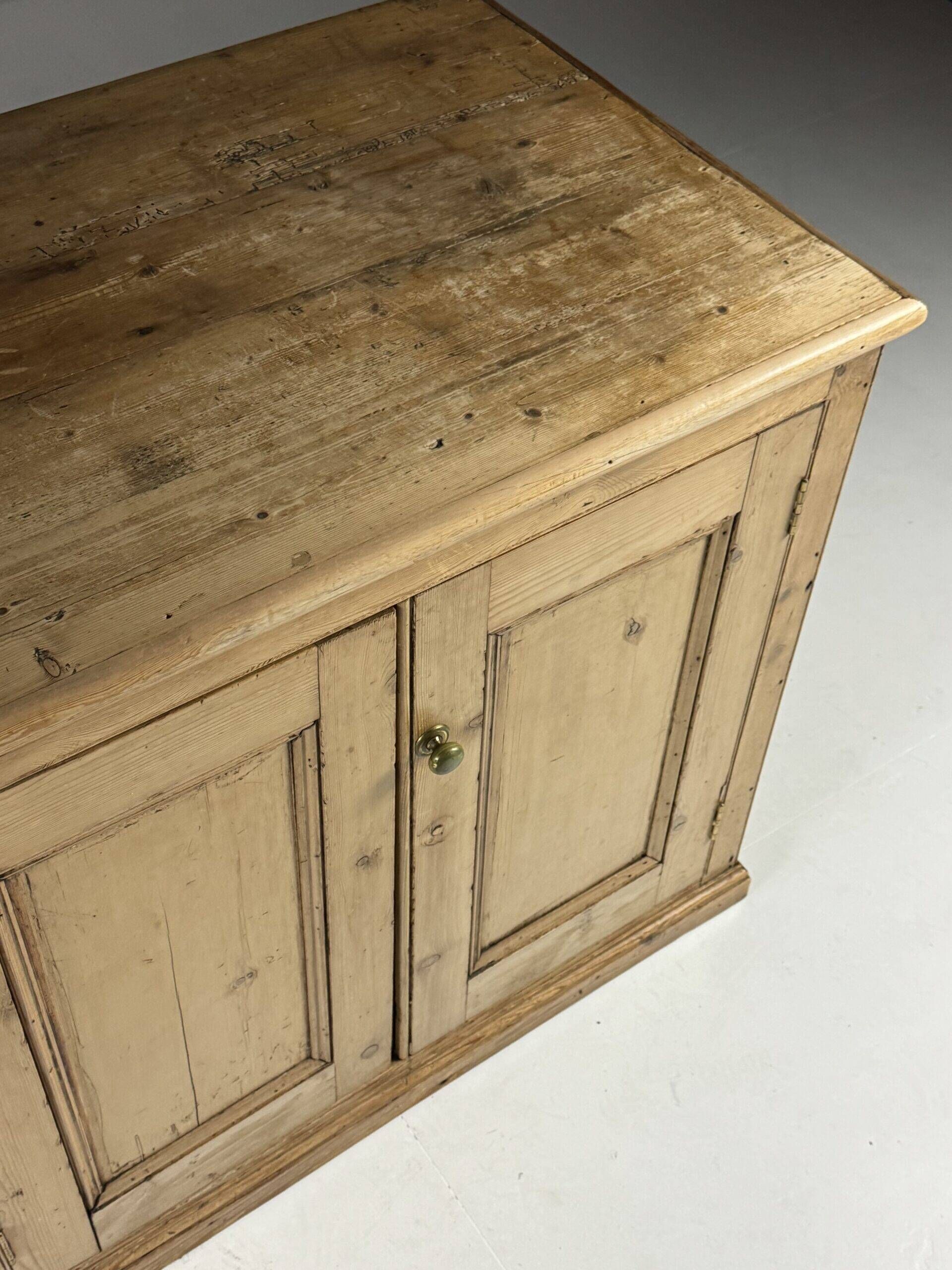 English pine sideboard 19th century