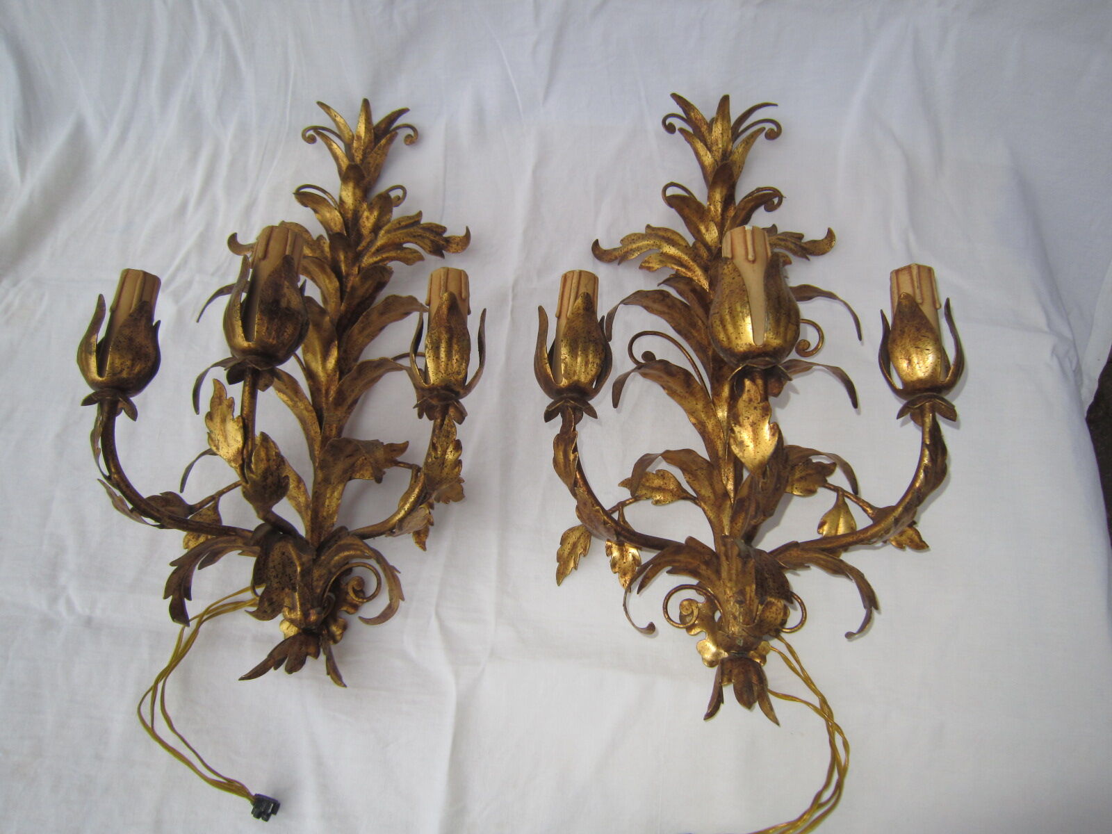Paire d'appliques année 1920