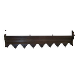 Solid wood wall shelf