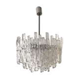 Lucite 1960 three-tier chandelier s
