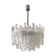 Lucite 1960 three-tier chandelier s