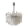 Lucite 1960 three-tier chandelier s
