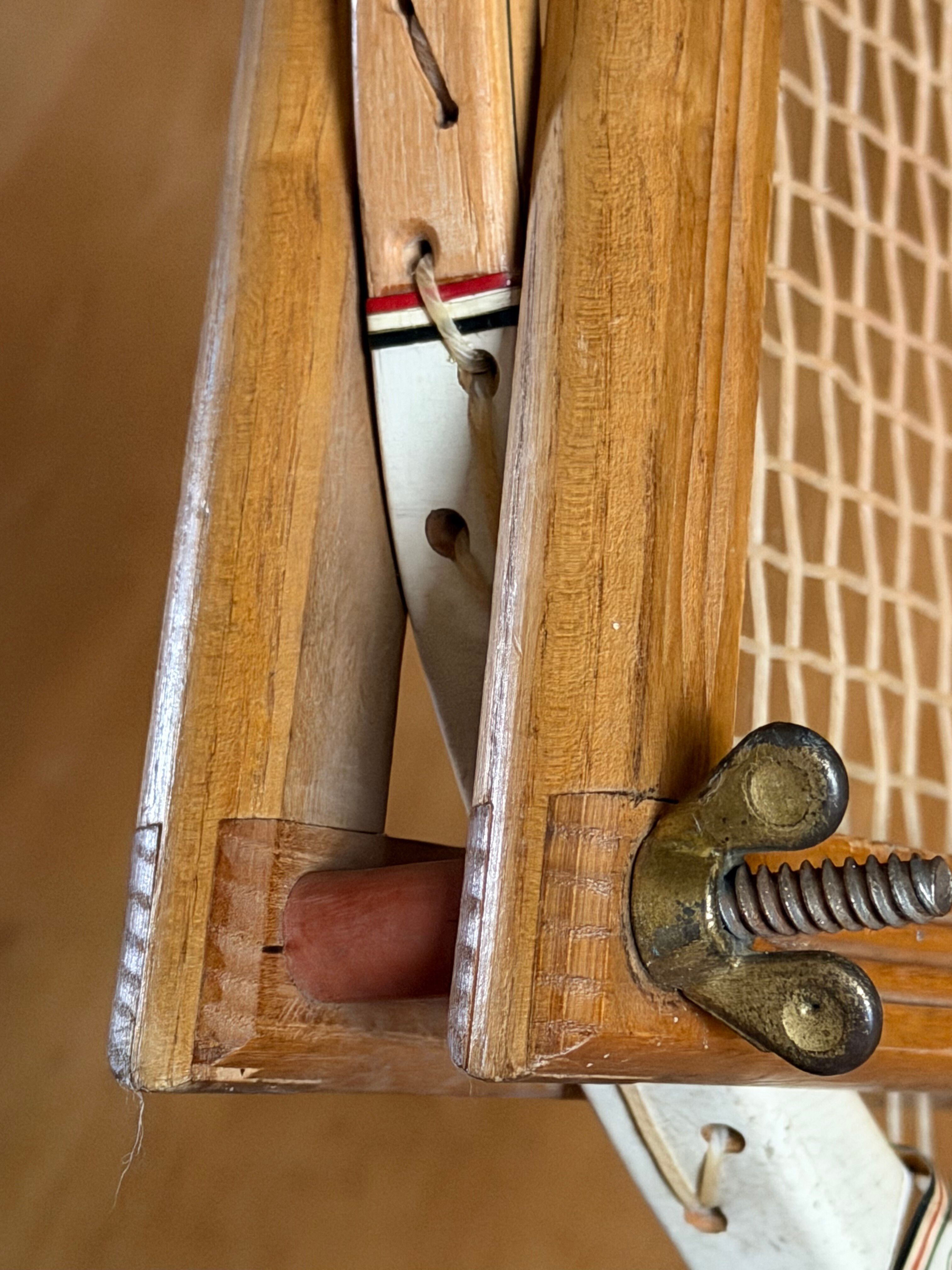 Pair of tennis rackets 1960