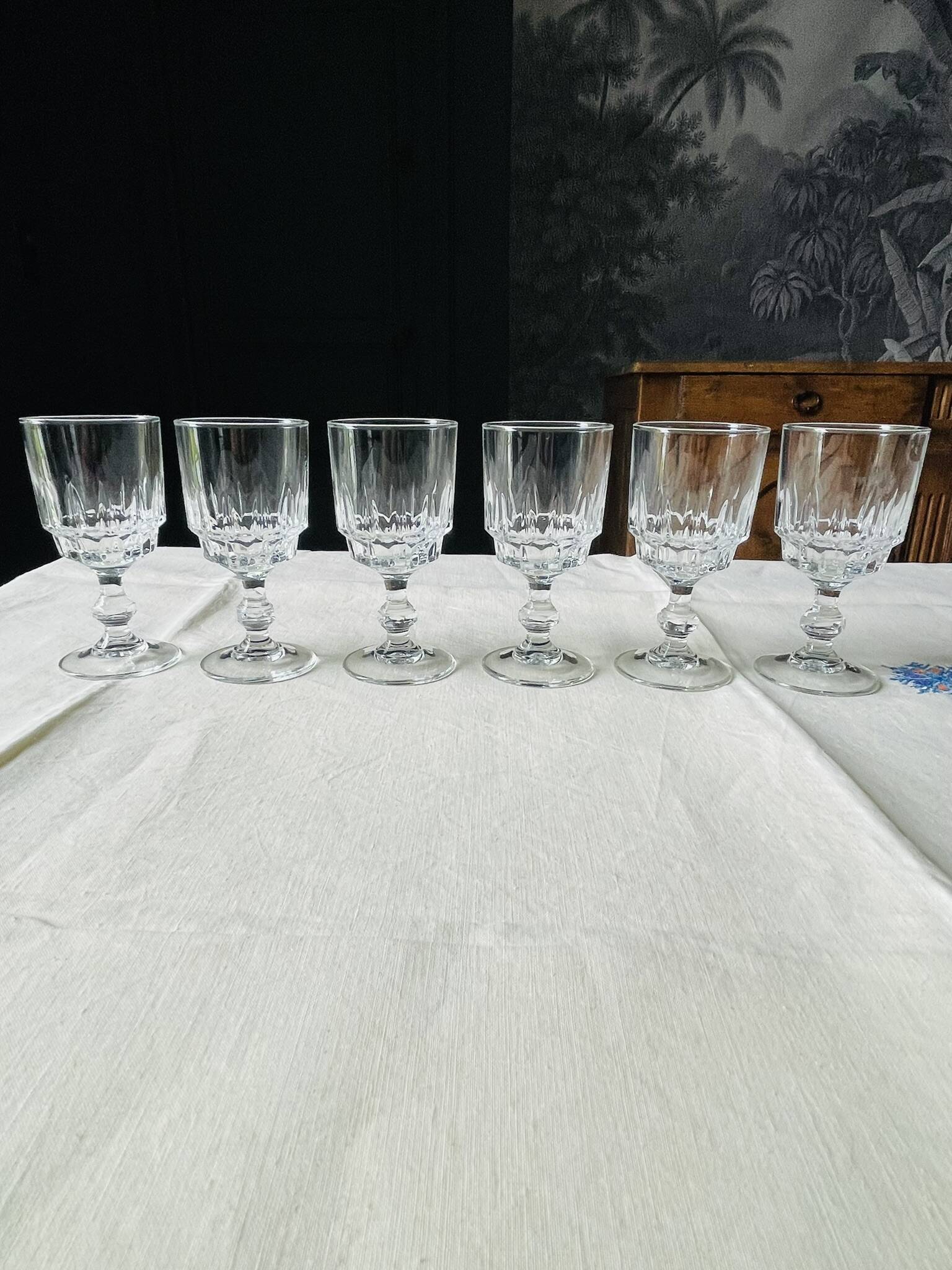 Set of 6 Luminarc glasses