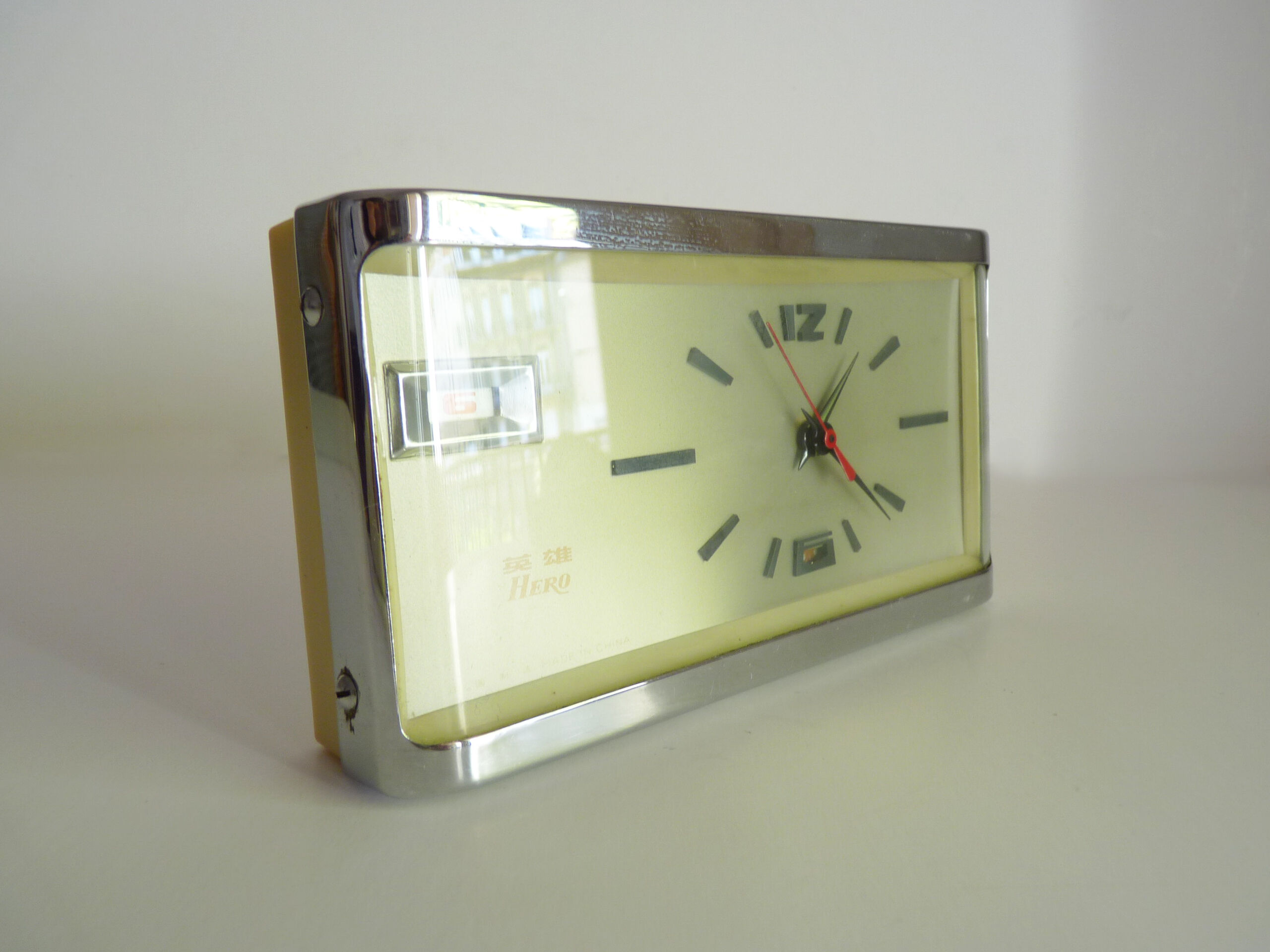 Hero clock, China, Space Age