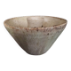 20th century ceramic tea light holder, La Borne stoneware, signed Jean Pierre Viot, dated 196