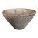 20th century ceramic tea light holder, La Borne stoneware, signed Jean Pierre Viot, dated 196