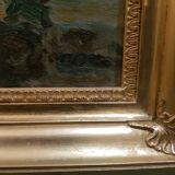 Painting Still Life with bouquet