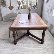 Table chêne style Louis XIV 1900