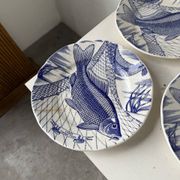 Fish plates x3