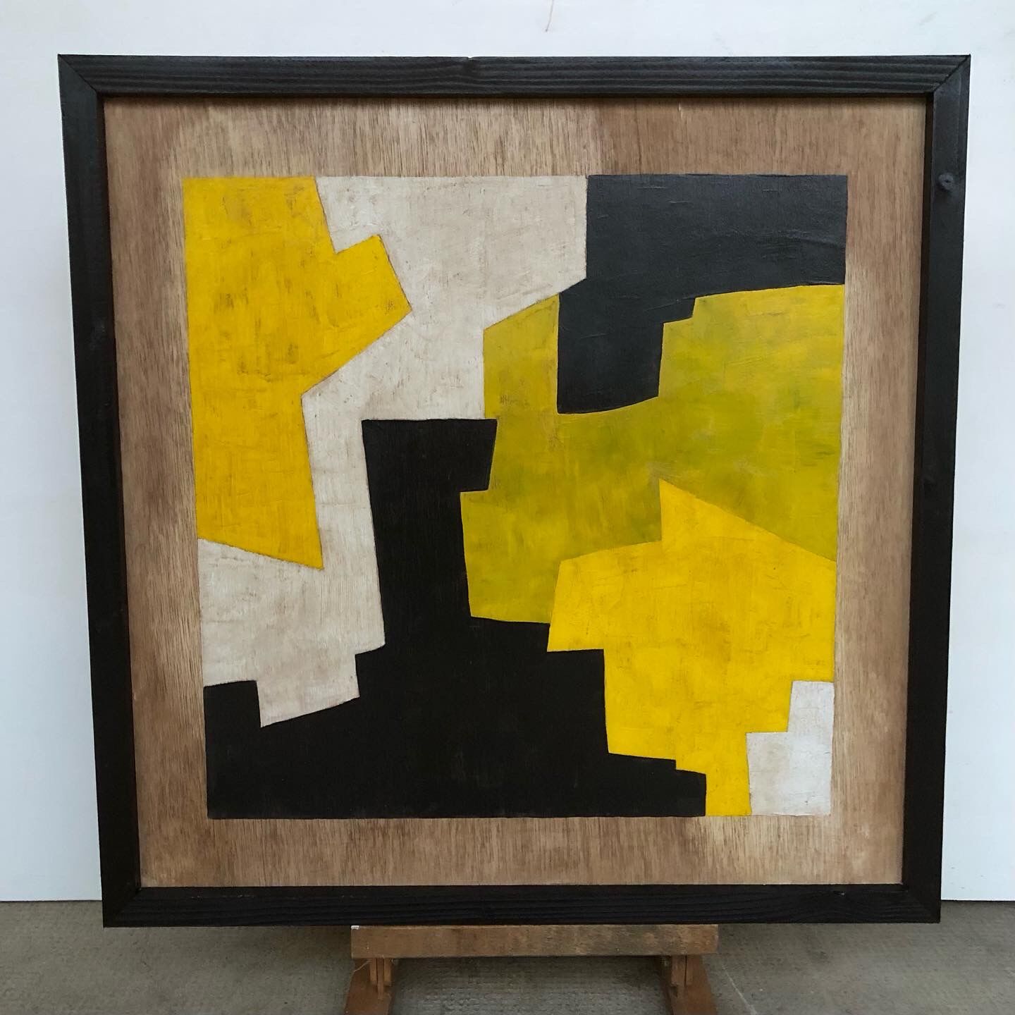 Abstract work square format