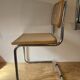 Chaise – Made in Italy – acier Chaise stchromé & cannage