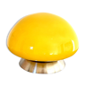 Yellow mushroom lamp 20 cm in diameter