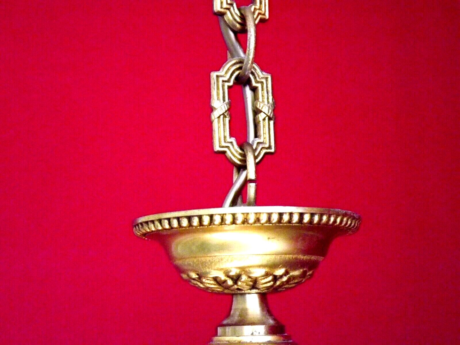 French 5 light quality bronze chandelier scroll acanthus leaf arms