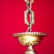 French 5 light quality bronze chandelier scroll acanthus leaf arms