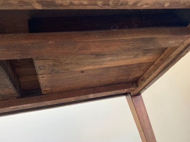 Oak farmhouse table