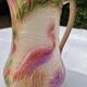 Antique Barbotine Pitcher from the Saint Clément Factory, Heron Decor