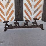 Wrought iron metal candle holder 4 candles