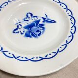 Large round serving dish digoin sarreguemines model michel 30 cm