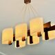 Scandinavian suspension in teak and acrylic Perspex from the 1960s.